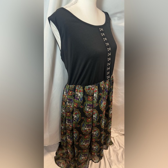 NWT-Hot Topic/Disney’s Evil Queen sleeveless hi lo dress size 4X - Picture 6 of 11